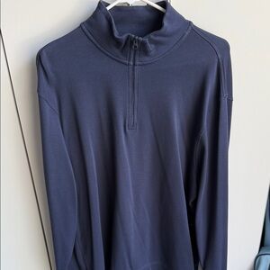 Vineyard Vines Men's Navy Zip-Up Sweater